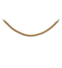 Cordone intrecciato per colonnina segnapercorso - color bronzo - lunghezza 150 cm - Securit
