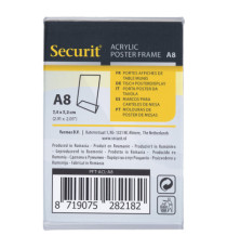 Display a L - 8 x 5,2 x  4,1 cm (A8) - Securit