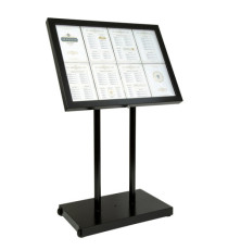 Espositore a LED per esterni - 8 x A4 - Securit