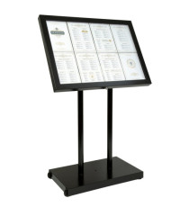 Espositore a LED per esterni - 8 x A4 - Securit