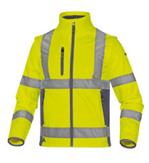 Giacca Softshell Moonlight 2 alta visibilità - poliestere -  taglia L - arancio fluo - Deltaplus