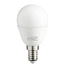 Lampada - Led - minisfera - 5,5W - E14 - 3000K - luce bianca calda - MKC