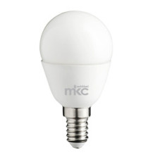 Lampada - Led - minisfera - 5,5W - E14 - 3000K - luce bianca calda - MKC