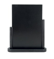 Lavagna da tavolo Elegant - A5 - 20 x 23 x 6 cm - nero - Securit