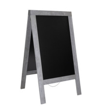 Lavagna Sandwich Nature - 131 x 72,7 x 72 cm - legno grigio - Securit