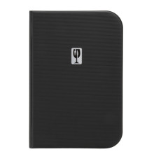 Portamenù Essential - A4 - 31,5 x 24 cm - nero - Securit