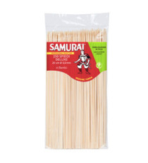 Spiedi delux - in bambù - 25 cm - Samurai Party - conf. 250 pezzi