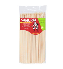 Spiedi delux - in bambù - 25 cm - Samurai Party - conf. 250 pezzi