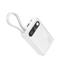 Power bank Hoco J171 Edge 10000mAh 22,5W con cavi USB-C e Lightning integrati, Ricarica rapida, PD e Display LED digitale