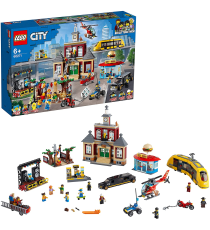 Lego City - Piazza principale - Lego 60271 N.B. SCATOLA CON DIFETTI!