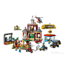 Lego City - Piazza principale - Lego 60271 N.B. SCATOLA CON DIFETTI!