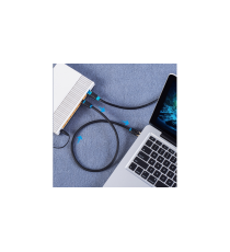 Cavo di rete Ethernet Lan Vention 10mt SFTP CAT.8 nero alta velocità, supporta fino a 40 Gbps, Connettori: RJ45, alta qualità
