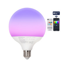 Lampada led Smart Bluetooth Mesh Mirage G120 E27 4,9W RGB+CCT – 500 lumen – Dimmerabile e Multicolore, IP20