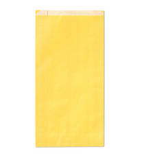 Sacchetto a soffietto - 12 x 22+4 cm - colori chiari assortiti - Rex Sadoch - conf. 100 pezzi