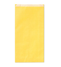 Sacchetto a soffietto - 12 x 22+4 cm - colori chiari assortiti - Rex Sadoch - conf. 100 pezzi