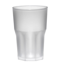 Bicchiere Granity - 400 ml - PP - satinato - Leone - conf. 5 pezzi