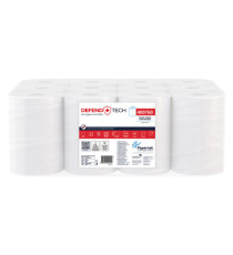 Asciugamani in rotolo Centrefeed - mini - 209 mm x 77 mt - diametro 14,5 cm - 2 veli - 18 gr - 218 strappi - goffratura