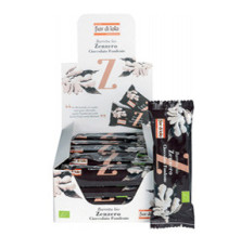 Barretta di riso - zenzero/cioccolato fondente - 30 gr - Fior di loto