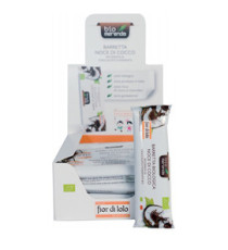 Barretta noce di cocco - ricoperta di cioccolato fondente - 30 gr - Biomerenda