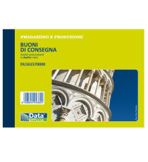 Blocco buoni di consegna - 50/50 copie autoric. - 11,5 x 16,5 cm - DU161570000 - Data Ufficio