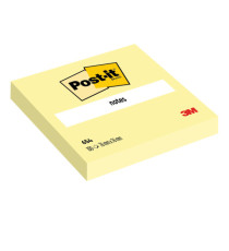 Blocco foglietti - 654 - 76 x 76 mm - giallo Canary - 100 fogli - Post-it