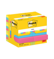 Blocco foglietti Colori Energy - 653-TFEN - 38 x 51 mm - 72 gr - colori assortiti - 100 fogli - Post-it