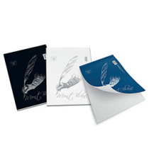 Blocco Montblanc - A4 - 60 gr - 70 fogli - 5mm - Pigna