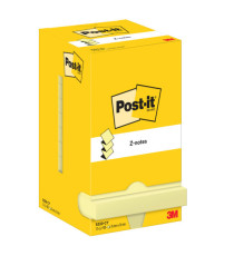 Blocco Post-it Z Notes - R330 - 76 x 76 mm - giallo Canary - 100 fogli - Post-it