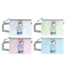 Busta c/bottone Fancy - PP - A5 (14,5 x 21 cm) - colori e fantasie assortiti - Arda