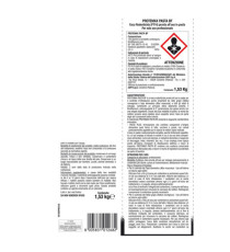 Busta rodenticida - 1,53 kg - pasta blu - Protemax
