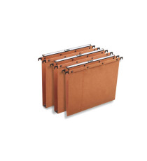 Cartella sospesa - cassetto Ultimate - interasse 39,8 cm - fondo V - legale 38x25 cm -  avana - Elba