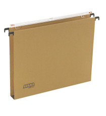 Cartella sospesa Avana - cassetto - interasse 33 cm - fondo U - 31,3 x 24,5 cm - avana - Bertesi