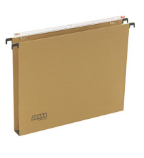 Cartella sospesa Avana - cassetto - interasse 39 cm - fondo U - 37 x 24,5 cm - avana - Bertesi