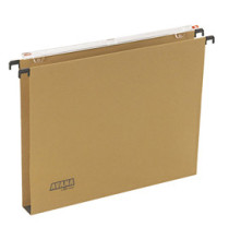 Cartella sospesa Avana - cassetto - interasse 39 cm - fondo U - 37 x 24,5 cm - avana - Bertesi