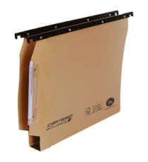 Cartella sospesa Cartesio Eco-logica - armadio - 33 cm - fondo U - 33 x 28 cm - avana - Bertesi