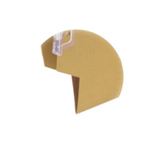 Cartella sospesa Cartesio Eco-logica - armadio - 33 cm - fondo V - 33 x 28 cm - avana - Bertesi