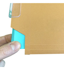 Cartella sospesa Cartesio Eco-logica - armadio - 33 cm - fondo V - 33 x 28 cm - avana - Bertesi
