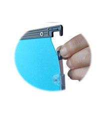 Cartella sospesa Joker - armadio - interasse 33 cm - fondo V - 33 x 28 cm - blu - Bertesi