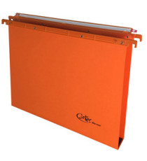 Cartella sospesa Joker - cassetto - interasse 39 cm - fondo U - 37 x 25 cm - arancio - Bertesi