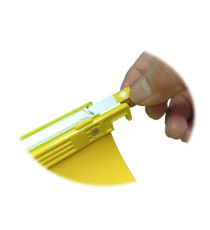 Cartella sospesa Joker - cassetto - interasse 39 cm - fondo V - 37 x 25 cm - giallo - Bertesi