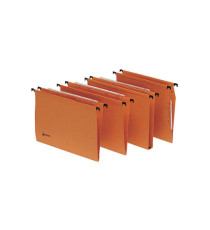 Cartella sospesa Signaletic - armadio - interasse 33 cm - fondo U 30 mm - 33x25 cm - arancione - Rexel