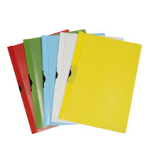 Cartellina con molla Spring File - A4 - dorso 8 mm - PP - rosso - Methodo