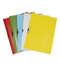 Cartellina con molla Spring File - A4 - dorso 8 mm - PP - rosso - Methodo