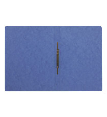 Cartellina semplice con pressino- 265 gr - A4 - cartone pressato - blu - Pagna