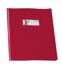 Coprimaxi GreenLine - 21 x 30 cm - PVC - 220 mic - c/alette - lucido - rosso - Colorosa