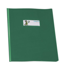 Coprimaxi GreenLine - 21 x 30 cm - PVC - 220 mic - c/alette - lucido - verde - Colorosa