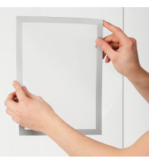 Cornice Duraframe Sun - A4 - 21 x 29,7 cm - argento - Durable