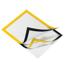 Cornice espositiva Duraframe - A4 - 21 x 29,7 cm - giallo - Durable
