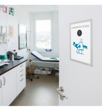 Cornice magnetica Duraframe - A4 - 21 x 29,7 cm - bianco - Durable