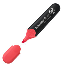 Evidenziatore Job - punta a scalpello - tratto da 1,0-5,0mm - colore rosso - Schneider